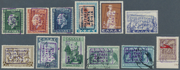 26812 Ionische Inseln - Lokalausgaben: Zakynthos: 1941, Mainly Mint Lot Of Twelve Stamps (mainly Signed: E - Ionische Inseln