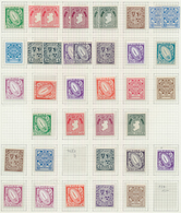 26816 Irland: 1922/1968, Definitives "National Symbols And "St.Patrick" On Album Pages, Comprising Adverti - Briefe U. Dokumente