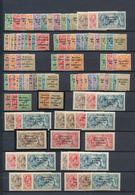 26822 Irland: 1922, "Rialtas Sealadach Na HÉireann" And "Saorstát Éireann" Overprints, Mint Accumulation O - Storia Postale
