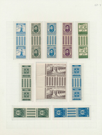 26825 Irland: 1929/1982, GUTTER PAIRS, Unmounted Mint Collection Of Apprx. 190 Gutter Pairs Of Commemorati - Briefe U. Dokumente