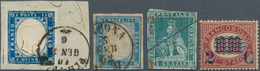 26916 Italien: 1850's-1950's Ca.: Collection And Duplication Of Several Hundred Stamps From Italy, Vatican - Poststempel