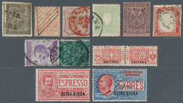 26919 Italien: 1852/1955 (ca.), Duplicates Incl. Some Italian States With Several Better Stamps Some Heavy - Marcofilie
