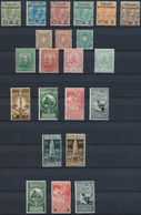 26955 Italien: 1869/1944, A Lovely Mint Collection Comprising Many Better Issues, E.g. 1890 Overprints, 19 - Storia Postale