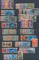 26962 Italien: 1891/1939, Used Assortment Of Apparently Only Complete Issues Incl. Better Sets Like Sass. - Storia Postale