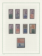 27022 Italien - Zusammendrucke: 1924/1925, COMPLETE UNMOUNTED MINT COLLECTION Of The FRANCOBOLLI PUBBLICIT - Non Classificati