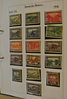 27056 Jugoslawien: 1918/80: MNH, Mint Hinged And Used Collection Yugoslavia 1918-1980 On Blanc Pages In Or - Lettres & Documents