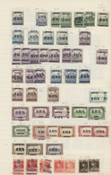 27063 Jugoslawien: 1918/1941, Comprehensive Mint And Used Collection/accumulation Mounted On Pages In Thre - Lettres & Documents