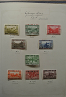 27064 Jugoslawien: 1918-1940. Partly Specialised, Mint Hinged And Used Collection Yugoslavia 1918-1940 In - Storia Postale