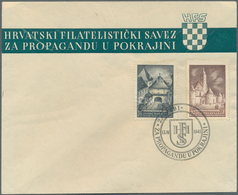 27068 Jugoslawien: 1919/1963, Assortment Of 24 Covers/card (mainly F.d.c.), E.g. 1933 PEN Congress, 1941 S - Lettres & Documents