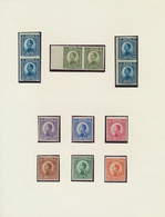 27079 Jugoslawien: 1921/1923, VARIETIES, Mint Assortment Of Alexander Issues, Showing Partly Imperf. Pairs - Storia Postale