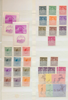 27081 Jugoslawien: 1926/1953, Mint Assortment On Stockpages, Comprising Better Sets, E.g. 1926/1927 Defini - Storia Postale