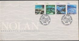 AAT 1989 Nolan Paintings 4v FDC  (F7105) - FDC