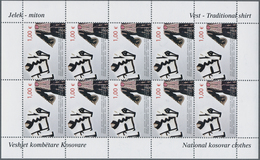 27133 Kosovo: 2004, Complete U/m Collection Of Mini Sheets. Michel Nos. 18/27, Cat.value 755,- ?. - Kosovo