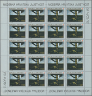 27151 Kroatien: 1993, Europa, 1040 Sets In 65 Sheets Of 16 Stamps Each Issue, Mint Never Hinged. Michel 62 - Croazia