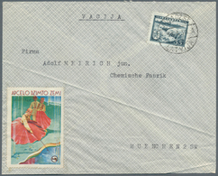 27164 Lettland: 1918/1995 (ca): Lot With Approx 100 Covers, Postcards, Postal Stationary. 80% Before 1940 - Lettonia