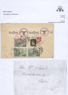 27166 Lettland: 1919/1940, Highly Interesting Collection On Informatively Arranged Leaves. Some Of The Con - Lettonie