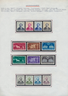 27281 Luxemburg: 1945/1987, Predominantly U/m Collection In Four Albums On Written Up Pages, Appears To Be - Altri & Non Classificati