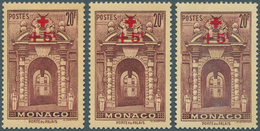 27351 Monaco: 1885/1948, Ungebrauchter/postfrischer Lagerposten Auf Stecktafeln, Dicht Gesteckt Mit Guter - Neufs