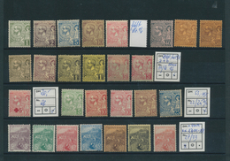 27358 Monaco: 1891/1922, Mint Collection Of 37 Stamps Incl. Michel Nos. 11/21 (except 16 But Two Shades Of - Ongebruikt