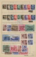 27396 Montenegro: 1874/1943 (ca.), Comprehensive Mint And Used Accumulation In Two Approval Books (incl. S - Montenegro