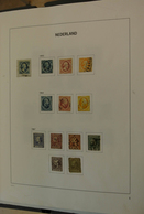 27423 Niederlande: 1852/1997: Nicely Filled, MNH, Mint Hinged And Used Collection Netherlands 1852-1997 In - Brieven En Documenten