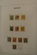 27428 Niederlande: 1852-1977. Well Filled, MNH, Mint Hinged And Used Collection Netherlands 1852-1977 In 2 - Briefe U. Dokumente