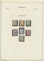 27434 Niederlande: 1852-1940, Zumeist Gestempelte, Weitgehend Vollständige Sammlung In Guter Erhaltung Inc - Lettres & Documents