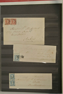 27435 Niederlande: 1852/1930: Small Collection Of 18 Covers Of The Netherlands 1852-1930 In Stockbook. Con - Storia Postale