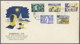 27458 Niederlande: 1919/2005, Lot Of Apprx. 140 Covers Incl. Some Colonies, Mainly FDC's, Some Airmails. - Briefe U. Dokumente