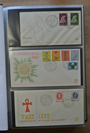 27479 Niederlande: 1960-2013. Apparently Complete, Unaddressed Collection FDC's Of The Netherlands 1960-20 - Lettres & Documents