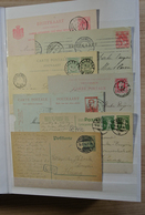 27493 Niederlande - Ganzsachen: Stockbook With Ca. 340 Used Stationaries Of The Netherlands (some Foreign - Postwaardestukken