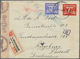 27495 Niederlande - Ganzsachen: 1871/1955, Comprehensive Accumulation With More Than 200 Mint/used Postal - Postwaardestukken