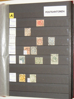 27512 Niederlande - Stempel: Extensive Collection Largeround Cancels Netherlands In 3 Stockbooks. Collecti - Marcophilie