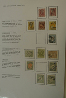 27515 Niederlande - Stempel: Folder With Various Cancels Of The Netherlands On Albuim- And Stockpages. Con - Storia Postale