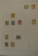 27522 Niederlande - Stempel: Two Blanc Albums With A Collection Small Round Cancels Of The Netherlands, Co - Poststempels/ Marcofilie