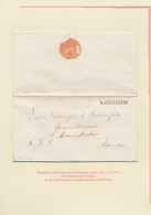 27535 Österreich - Vorphilatelie: 1812-1849 TIROL: Kollektion Von 25 Vorphilabriefen Aus Tirol, Dabei Brie - ...-1850 Prefilatelia