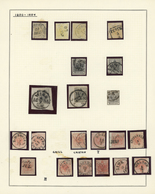27544 Österreich: 1850/1987, Umfassende Sammlung In Zwei Dicken Alten Vordruckalben, Teils Etwas Unterschi - Nuovi