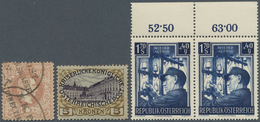 27553 Österreich: 1850-1960 Ca.: Posten Mit Mehreren Hundert Marken Auf Steckseiten, Ab Der Ersten Ausgabe - Neufs