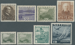 27589 Österreich: 1922/1938, Sammlung 1. REPUBLIK Im Lindner-Album Mit Vielen Kompletten Und Auch Besseren - Ongebruikt