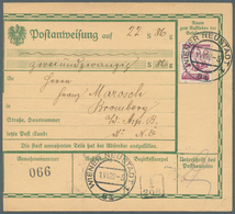 27591 Österreich: 1928, Ungewöhnlicher Bestand Mit 46 POSTANWEISUNGS-FORMULAREN Meist Mit 15 Gr.-Frankatur - Neufs