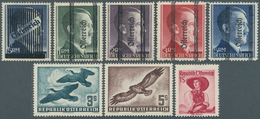27607 Österreich: 1945/1959, In Den Hauptnummern Komplette Postfrische Sammlung Im Lindner-Vordruckalbum, - Neufs