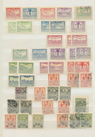 27704 Polen: 1915/1939, BACK OF THE BOOK, Mint And Used Assortment On Stocksheets, Some Valuated Cautiousl - Storia Postale