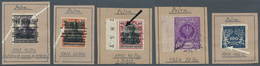 27712 Polen: 1918/1936, Specialised Assortment Of 21 Stamps Showing Varieties/specialities/particularities - Lettres & Documents