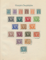 27730 Polen - Abstimmungsgebiet Ostoberschlesien - Reguläre Ausgaben: 1922/1923, Definitives 5 F. To 300 M - Andere & Zonder Classificatie