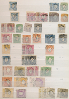 27744 Portugal: 1853/1960, Comprehensive Accumulation/collection In A Stockbook With Strength In The Class - Briefe U. Dokumente