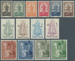 27745 Portugal: 1853/1954, Einige Gute Sätze **/* Wie MiNr 456/71, 559/64, 730/37(2x), 748/51(2x), Block 1 - Lettres & Documents