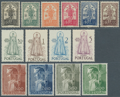 27745 Portugal: 1853/1954, Einige Gute Sätze **/* Wie MiNr 456/71, 559/64, 730/37(2x), 748/51(2x), Block 1 - Brieven En Documenten