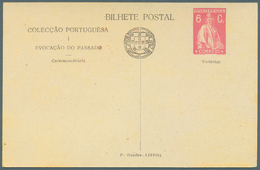 27764 Portugal: 1878/1935, Lot Of Ca. 70 Postal Stationery Used And Unused, Incl. Good Used Double Cards, - Storia Postale