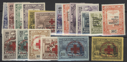 27770 Portugal: 1920/1964, Assortment Comprising A Petty Collection On Leaves Incl. Better Commemoratives - Brieven En Documenten