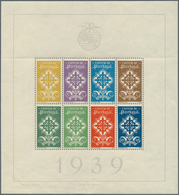 27774 Portugal: 1940/1991, Mainly U/m Collection Of Souvenir Sheets Michel Nos. 1/56 And 59/81 Complete, I - Storia Postale